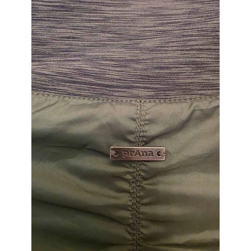 Prana Ladies Green Windbreaker Jacket XS Loose Fit Drawstring Hem - Picture 4 of 11